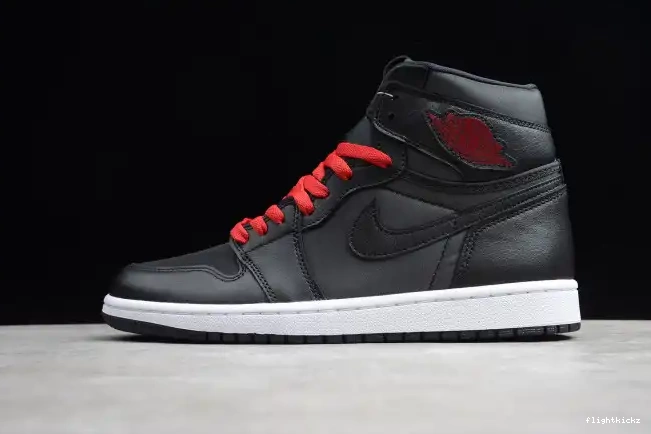 555088-060 Jordan Satin High OG Black Retro Air 1 0703